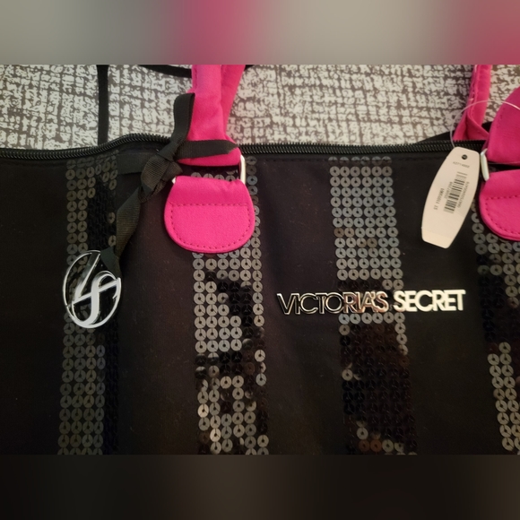 NWT Victoria's Secret Sequin Weekender - Picture 3 of 4